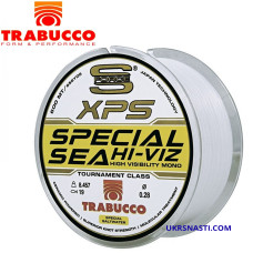 Леска монофильная Trabucco S-Force XPS Special Sea Hi-Viz размотка 600м матово-белая